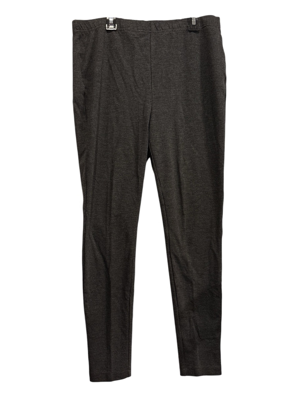 Chico's dark gray  'Fabulously Slimming' Ponte Pants size 2 or LG